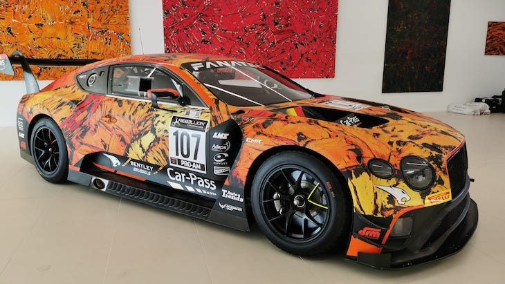 Continental GT3 par Jean Boghossian